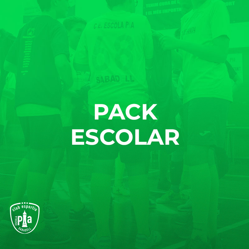 Pack Escolar Escola Pia Sabadell