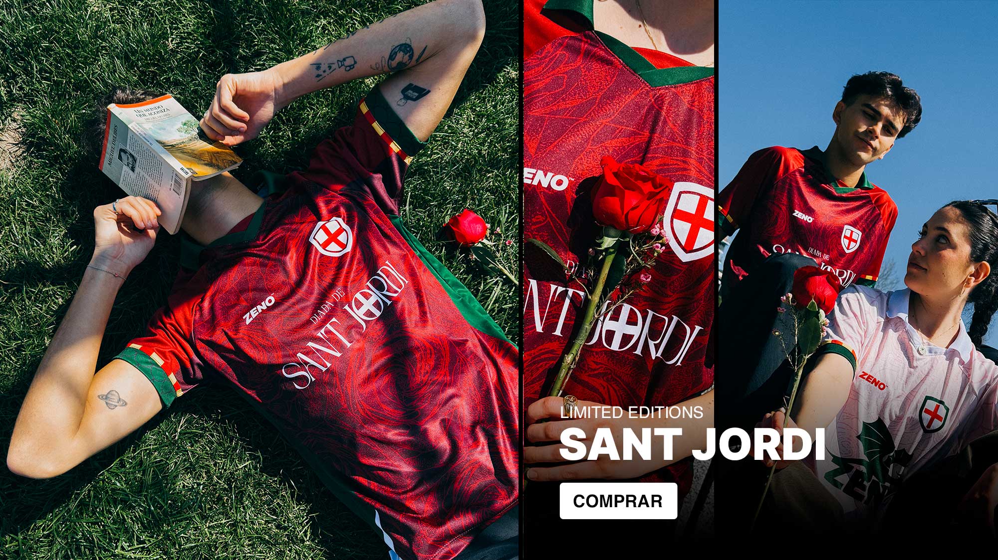 Banner Sant Jordi 2026 Zeno Team - Zeno Team